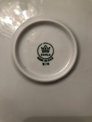 KAHLA serving platter used, porcelain 30cm, Germany