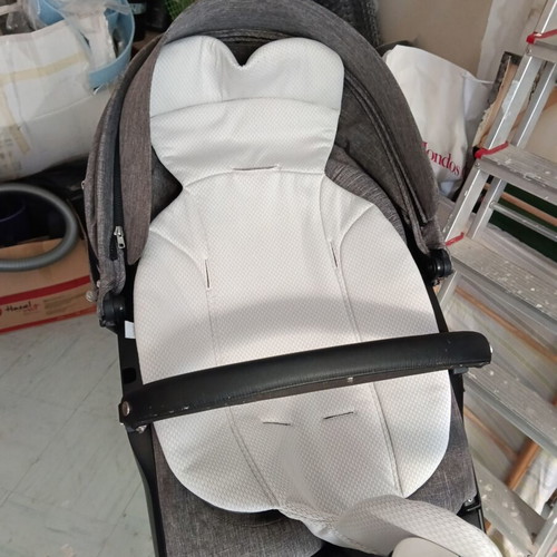 Stokke stroller like new with accessories and second child transport option