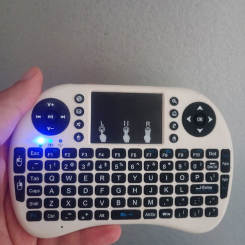 Wireless Bluetooth keyboard with touchpad