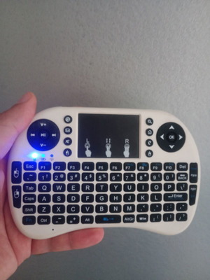 Wireless Bluetooth keyboard with touchpad