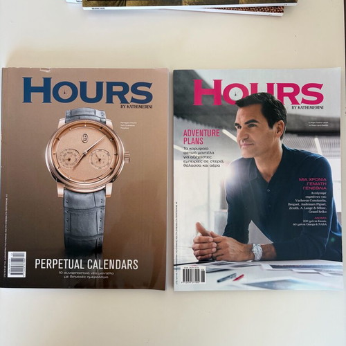 Set of 4 MANCODE & HOURS magazines like new, luxury edition