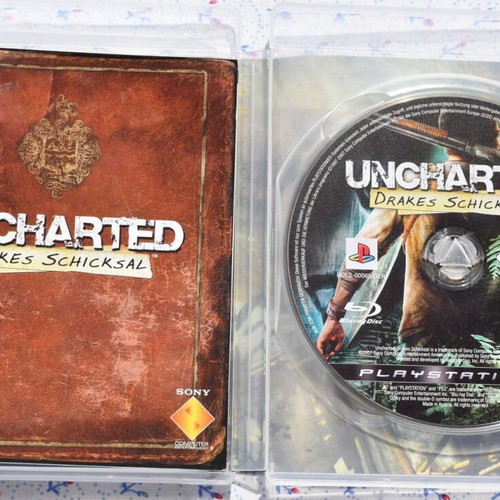 Uncharted: Drake's Fortune PS3 used action-adventure game
