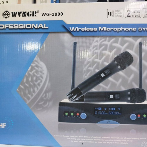 Professional wireless microphone system WVNGR WG-3000 new