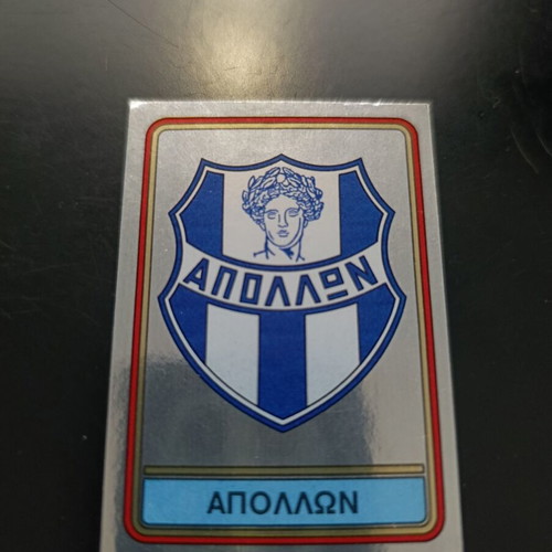 Panini football 82 sticker Apollon Athens badge