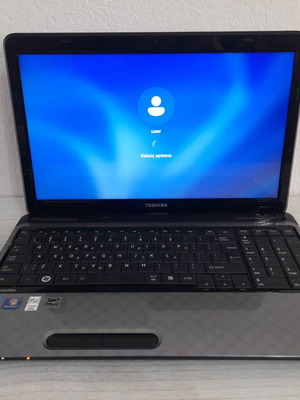Toshiba Satellite L750-1GN laptop μεταχειρισμένο με i5-2430M, 6GB RAM, GT520M, SSD 128GB