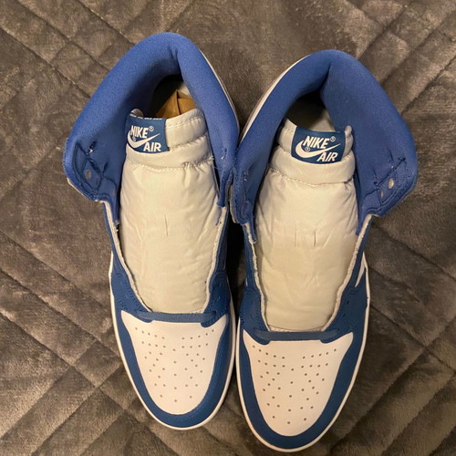 Air Jordan 1 Retro High OG True Blue new, size 47