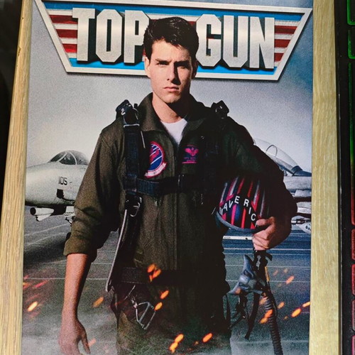 Top Gun Maverick metal sign like new, decorative