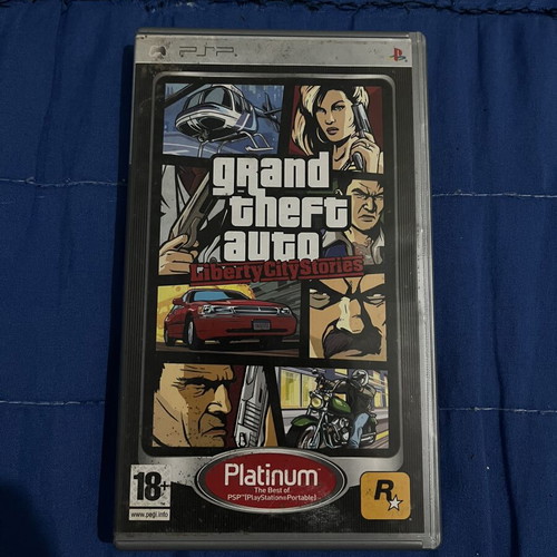 Grand Theft Auto Liberty City Stories PSP Platinum like new