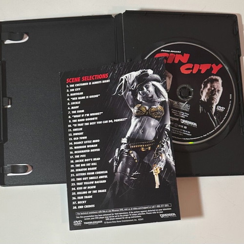 Sin City DVD used, American edition with subtitles