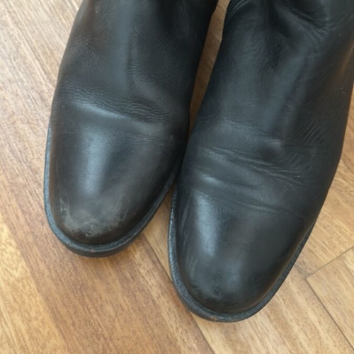 Gant riding boots size 38 used, genuine leather black