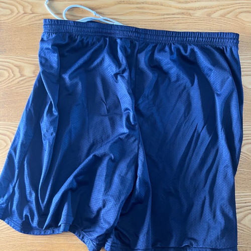 Nike vintage mesh basketball shorts XXL used, navy Totino-Grace Eagles
