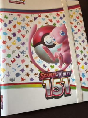 Pokemon 151 αγγλικό βασικό ατελές σετ master με άλμπουμ