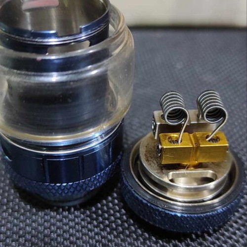 Hellvape Dead Rabbit V2 RTA 5ml used, blue