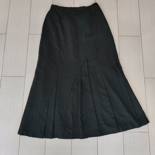 Women's Vintage Pleated Skirt Black Like New XS/S