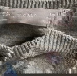  Zara Ζακέτα Γκρι Φλοράλ Small