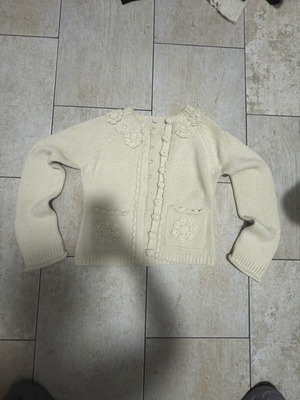 Knit used beige sweater