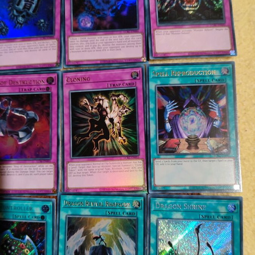 Yugioh Ultra Rare and Gold Rare Cards like new