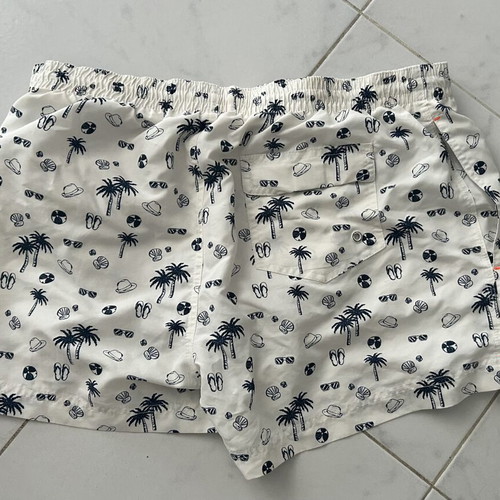 Pepe Jeans men's swim shorts size L, white
