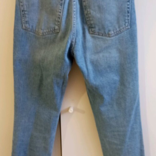 Skinny jeans Mango turquoise, like new, size XXS