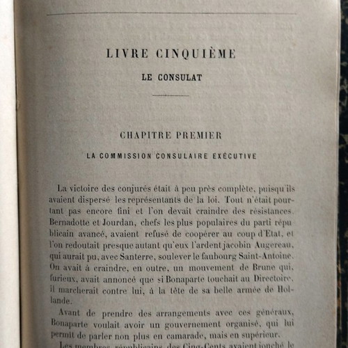Histoire d'un Siècle volumes 4 and 6 used, 19th century edition