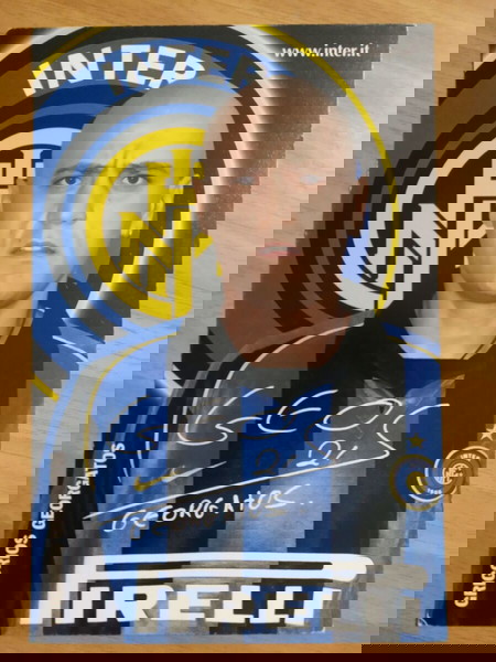 Κάρτα Γρηγόρης Γεωργάτος Inter 2000 2001 10x15 Georgatos