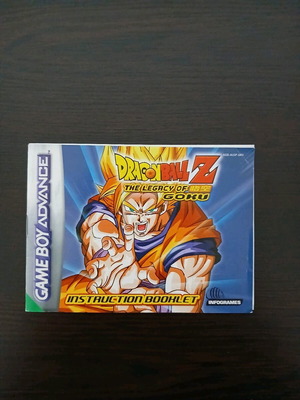 Dragon Ball Z The Legacy of Goku εγχειρίδιο μεταχειρισμένο για Game Boy Advance