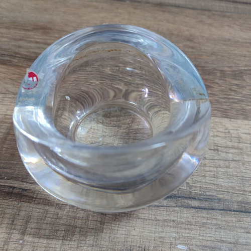 Mats Johansson Handmade Crystal Paperweight Bear Model 3332 Like New