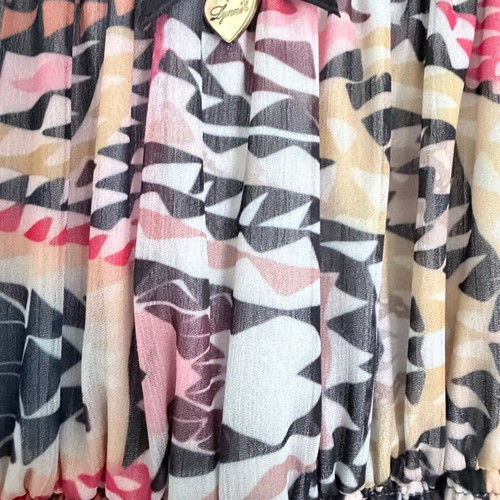 Lynne printed maxi dress Large like new, boho with geometric and floral patterns