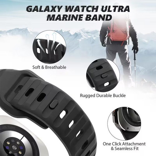 Silicone Band for Samsung Galaxy Watch 8 and 8 Classic new