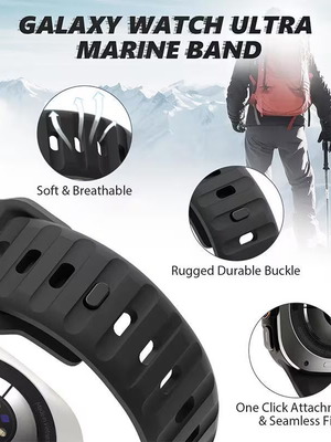 Silicone Band for Samsung Galaxy Watch 8 and 8 Classic new
