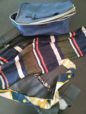 Various bags used, all together
