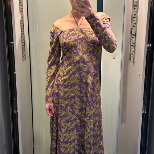 Love+Alicia dress new with tags, size S, purple and yellow