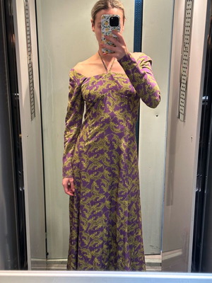 Love+Alicia dress new with tags, size S, purple and yellow