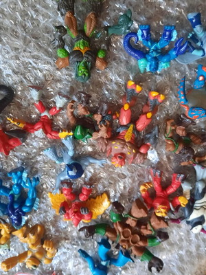 Gormiti retro figures collectible lot used, Giochi Preziosi