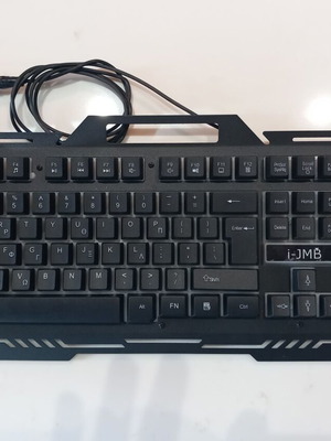 Gaming keyboard i JMB like new, missing right foot