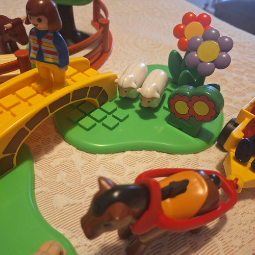 Playmobil 1-2-3 Our Favorite Animals 6770 like new, complete set