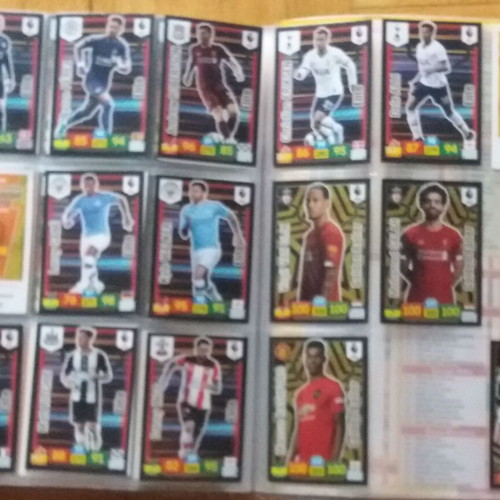 Premier League 2019-2020 Adrenalyn XL album with 407/469 cards like new