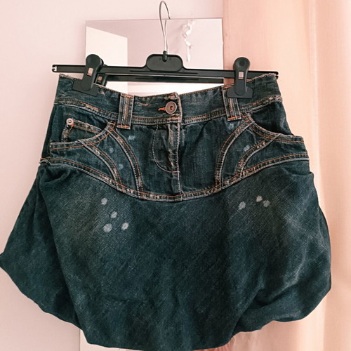 Lee Cooper two-tone denim pants like new, mom fit, size XXS