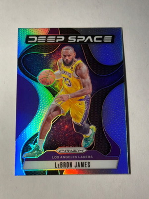 LeBron James 2024-25 Deep Space Silver card like new