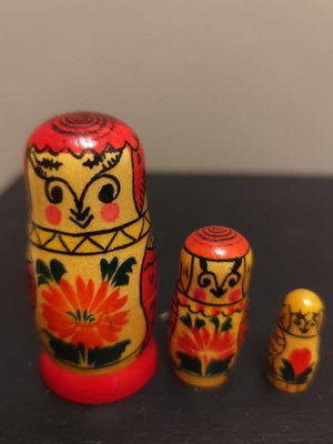 Authentic Babushka large 7 cm like new