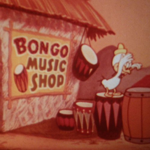 Bongo Punch 16mm color sound cartoon, like new