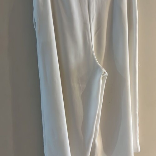 Mango white culottes with pleats, size M 38