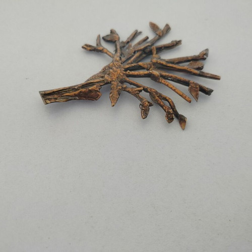 Bronze decorative sculpture used with minor scratches