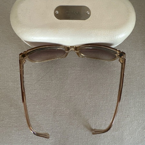 Chloe sunglasses CL2201 like new, beige and brown