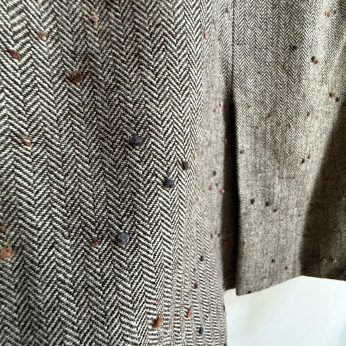 Pencil skirt used from vintage Juanita Sabbadini suit gray