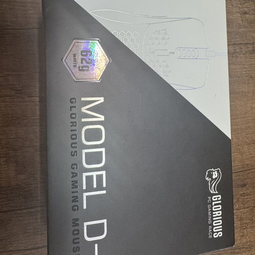 Glorious Model D- (Minus) White gaming mouse brand new, sealed