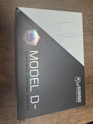 Glorious Model D- (Minus) White gaming mouse brand new, sealed