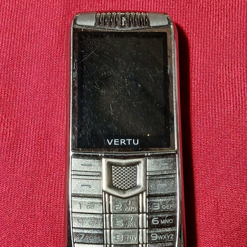 Vertu mobile phone used, unknown condition, no charger