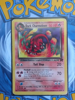 Dark Charmeleon 032/082 Team Rocket Pokemon card