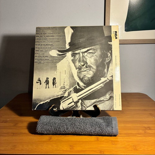 Un Pugno Di West LP used, Spaghetti Western soundtrack by Morricone